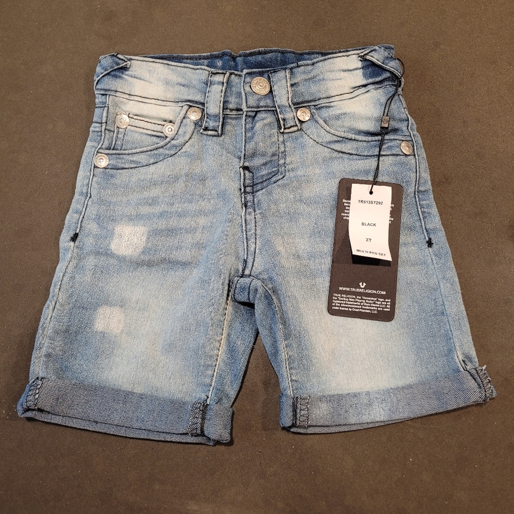 Boys 2T True Religion Denim Jean Shorts